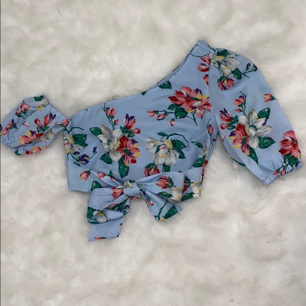 MAJORELLE Owen Top in Blue Paradise (S)